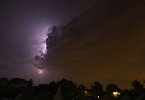 Lightning Over the Close