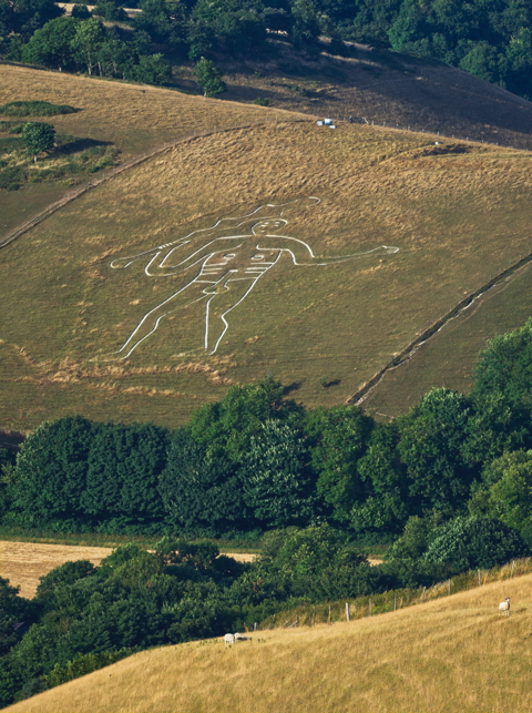 Cerne Abbas Giant Closeup