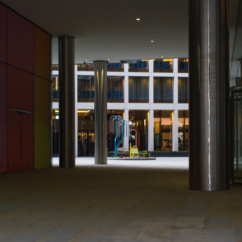 Plaza Installation Off St Mary Axe